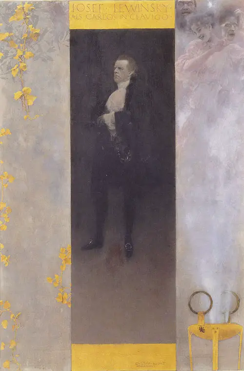 Josef Lewinsky Gustav Klimt